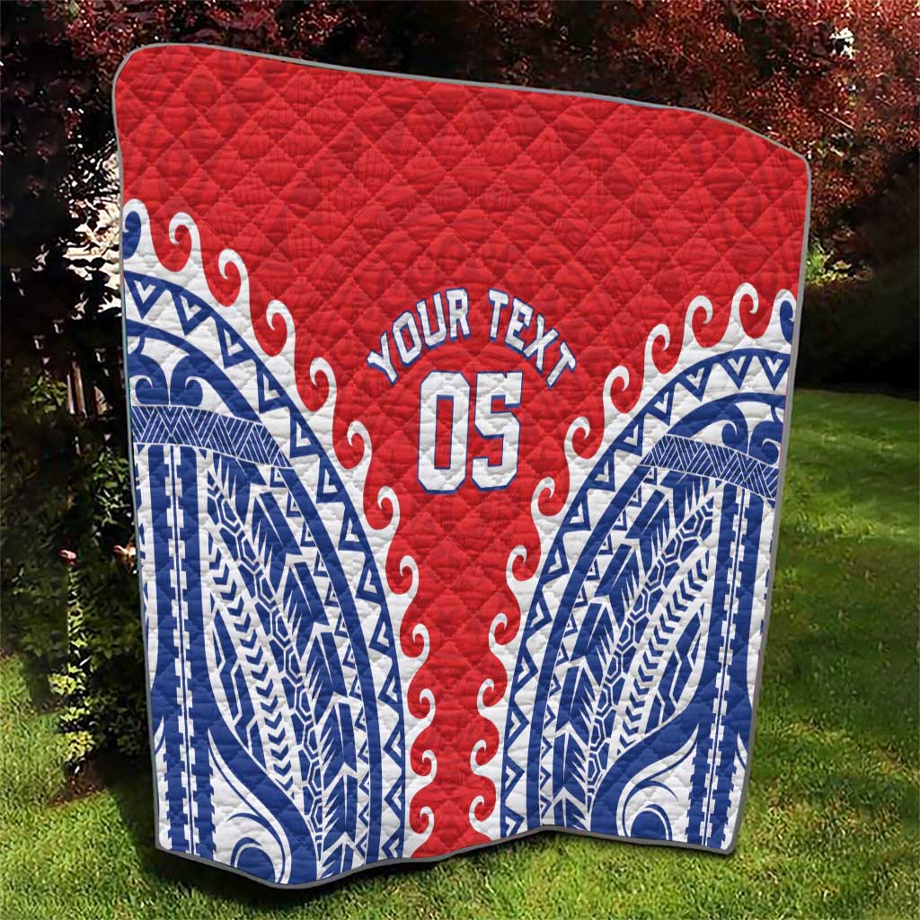 Custom Tuamotu Archipelago Quilt Polynesian Tribal Tattoo