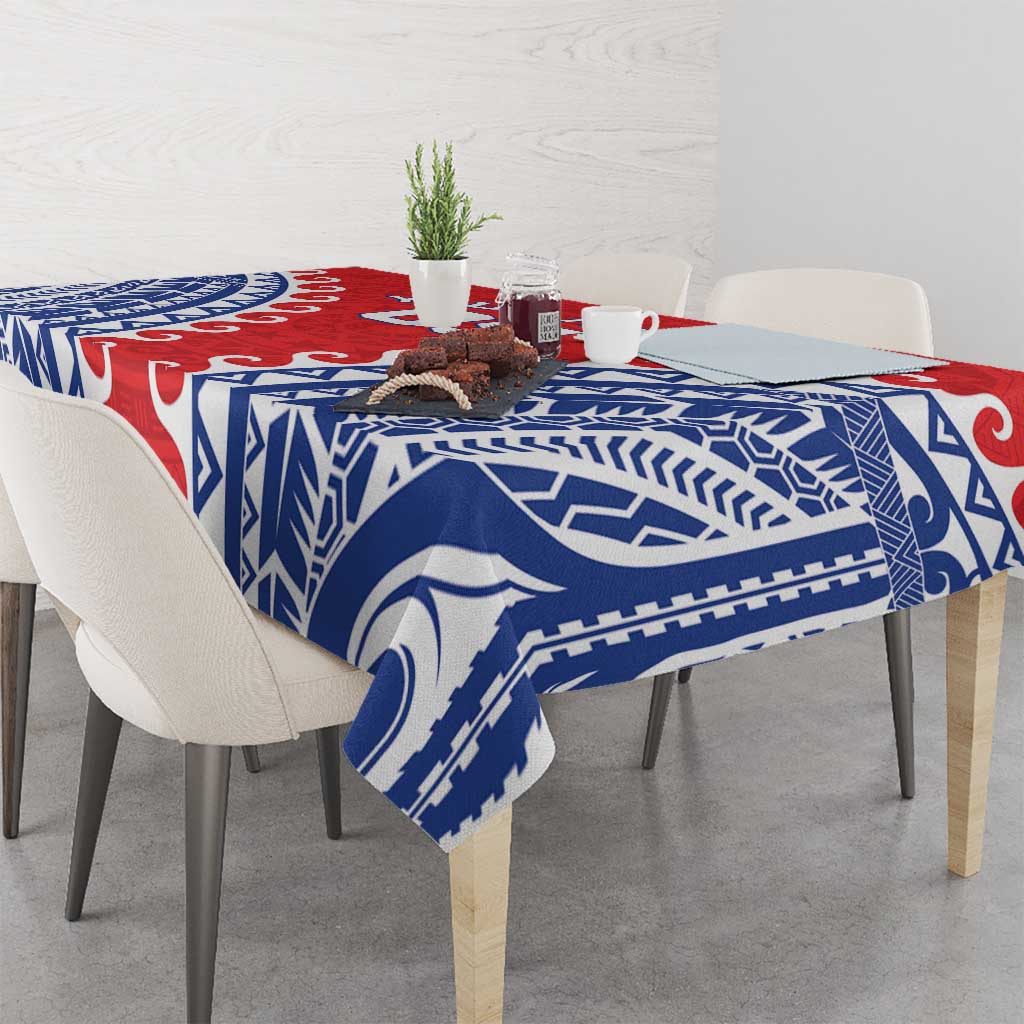 Custom Tuamotu Archipelago Tablecloth Polynesian Tribal Tattoo LT05 - Polynesian Pride