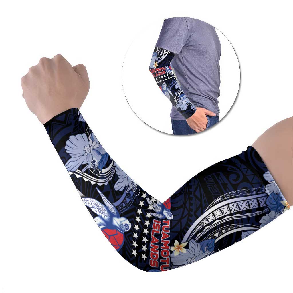 Tuamotu Islands Arm Sleeves Polynesian Pattern With Turtle
