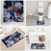 Tuamotu Islands Bathroom Set Polynesian Pattern With Turtle LT05 - Polynesian Pride