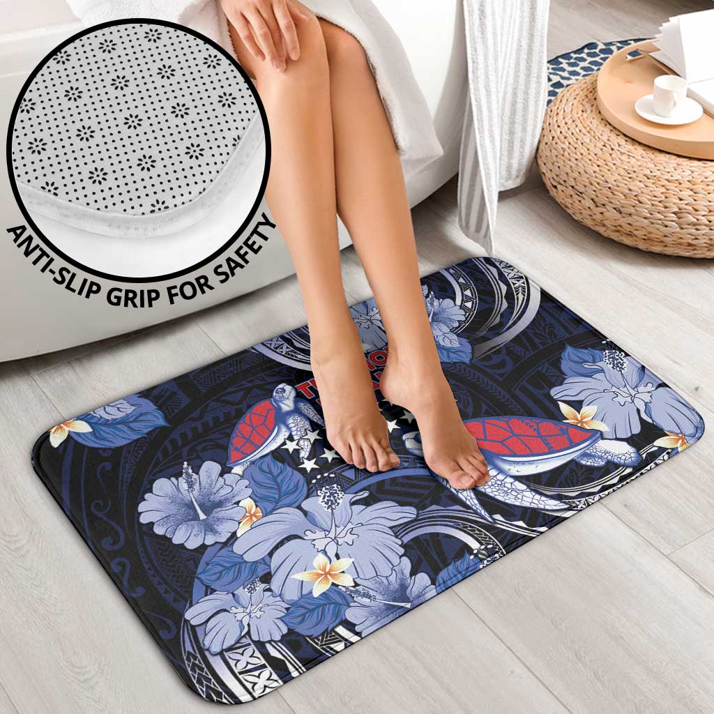 Tuamotu Islands Bathroom Set Polynesian Pattern With Turtle LT05 - Polynesian Pride
