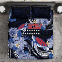 Tuamotu Islands Bedding Set Polynesian Pattern With Turtle LT05 Black - Polynesian Pride