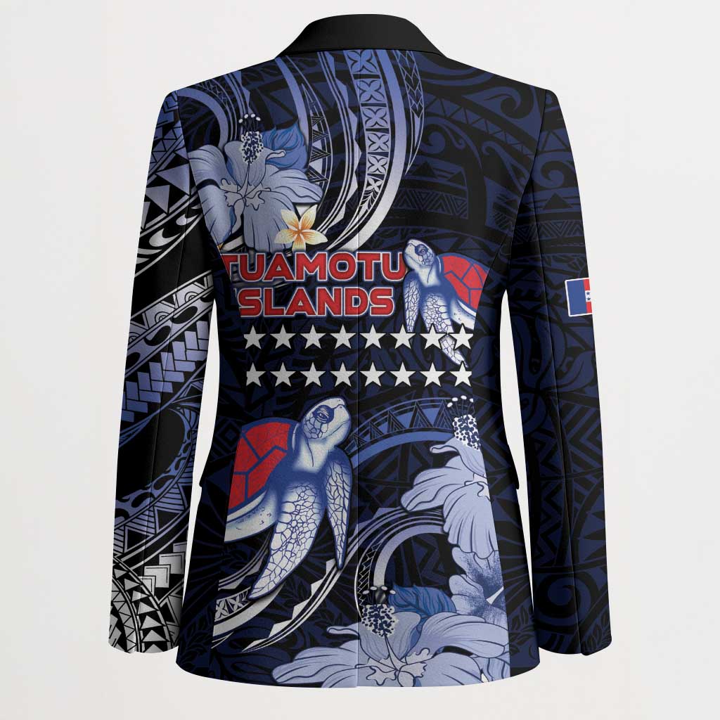 Tuamotu Islands Blazer Polynesian Pattern With Turtle LT05 - Polynesian Pride