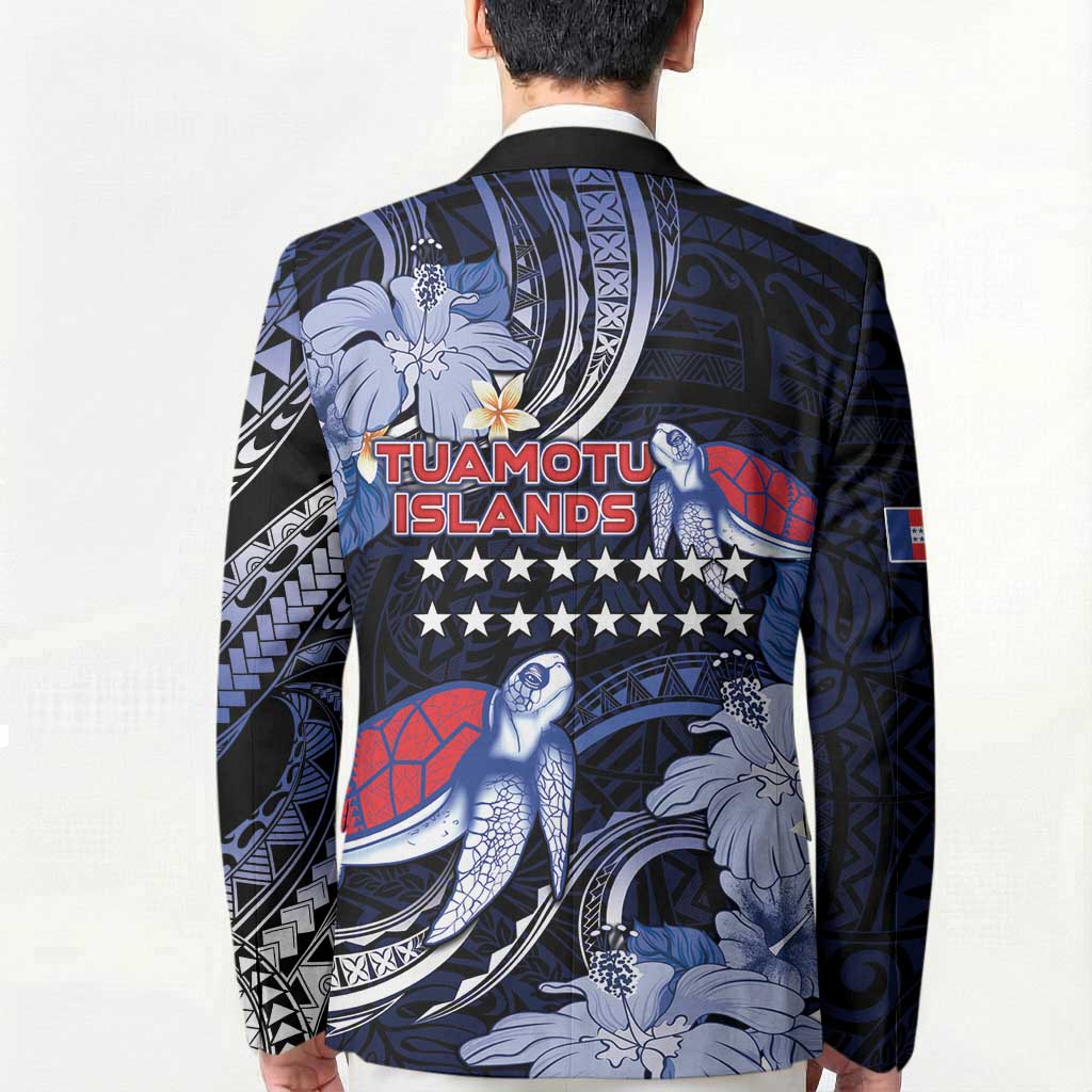 Tuamotu Islands Blazer Polynesian Pattern With Turtle LT05 - Polynesian Pride