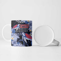Tuamotu Islands Ceramic Mug Polynesian Pattern With Turtle LT05 - Polynesian Pride