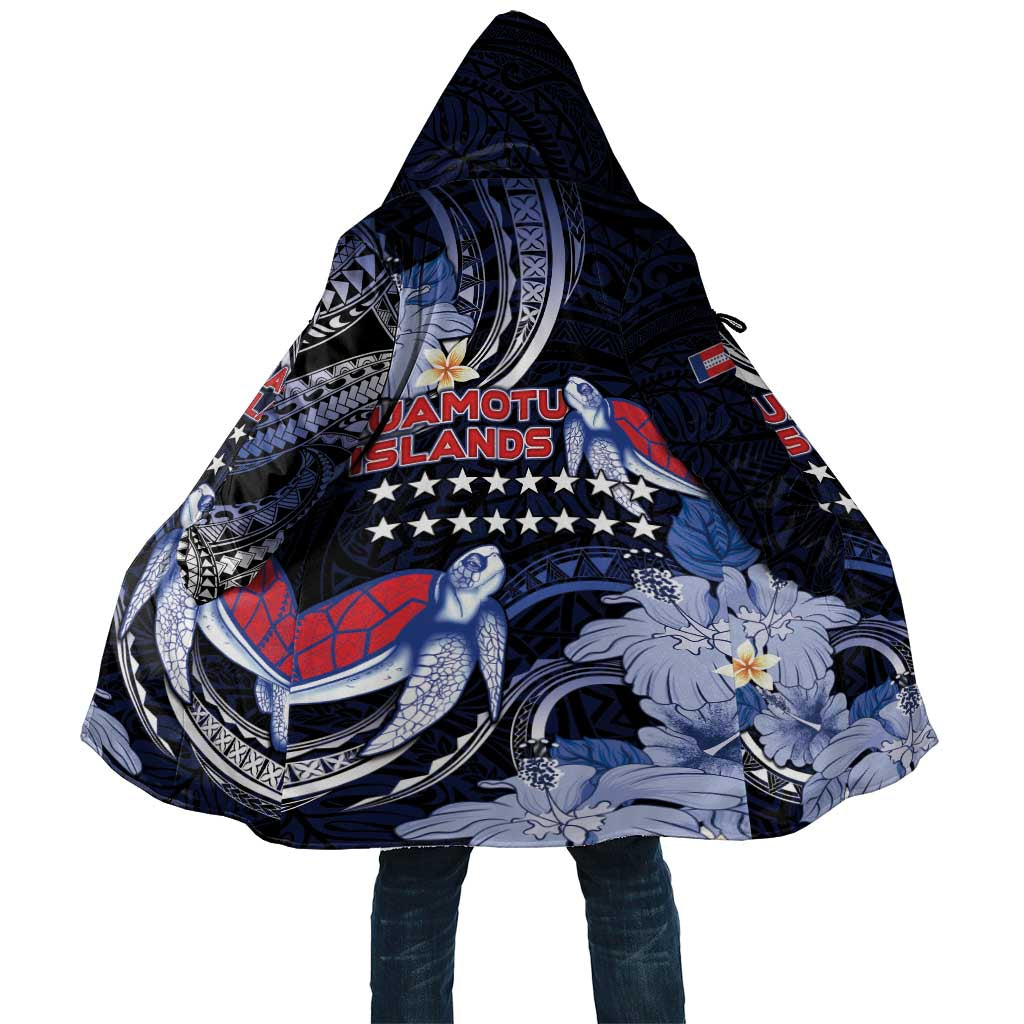 Tuamotu Islands Cloak Polynesian Pattern With Turtle