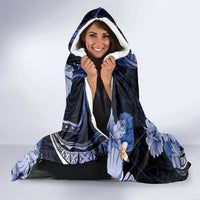Tuamotu Islands Hooded Blanket Polynesian Pattern With Turtle