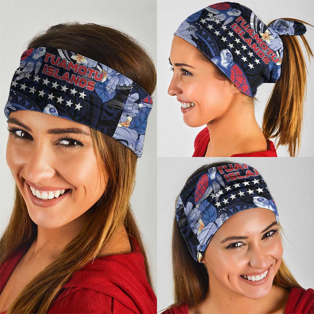 Tuamotu Islands Neck Gaiter Polynesian Pattern With Turtle LT05 - Polynesian Pride