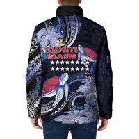 Tuamotu Islands Padded Jacket Polynesian Pattern With Turtle LT05 - Polynesian Pride