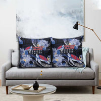 Tuamotu Islands Pillow Cover Polynesian Pattern With Turtle LT05 - Polynesian Pride
