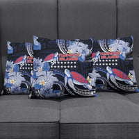 Tuamotu Islands Pillow Cover Polynesian Pattern With Turtle LT05 - Polynesian Pride