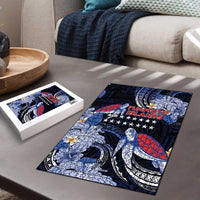 Tuamotu Islands Puzzle Polynesian Pattern With Turtle LT05 - Polynesian Pride