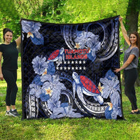 Tuamotu Islands Quilt Polynesian Pattern With Turtle