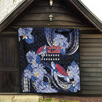 Tuamotu Islands Quilt Polynesian Pattern With Turtle