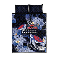 Tuamotu Islands Quilt Bed Set Polynesian Pattern With Turtle LT05 - Polynesian Pride