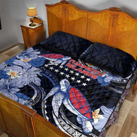 Tuamotu Islands Quilt Bed Set Polynesian Pattern With Turtle LT05 - Polynesian Pride