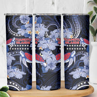 Tuamotu Islands Skinny Tumbler Polynesian Pattern With Turtle