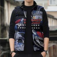 Tuamotu Islands Sleeveless Puffer Jacket Polynesian Pattern With Turtle LT05 - Polynesian Pride