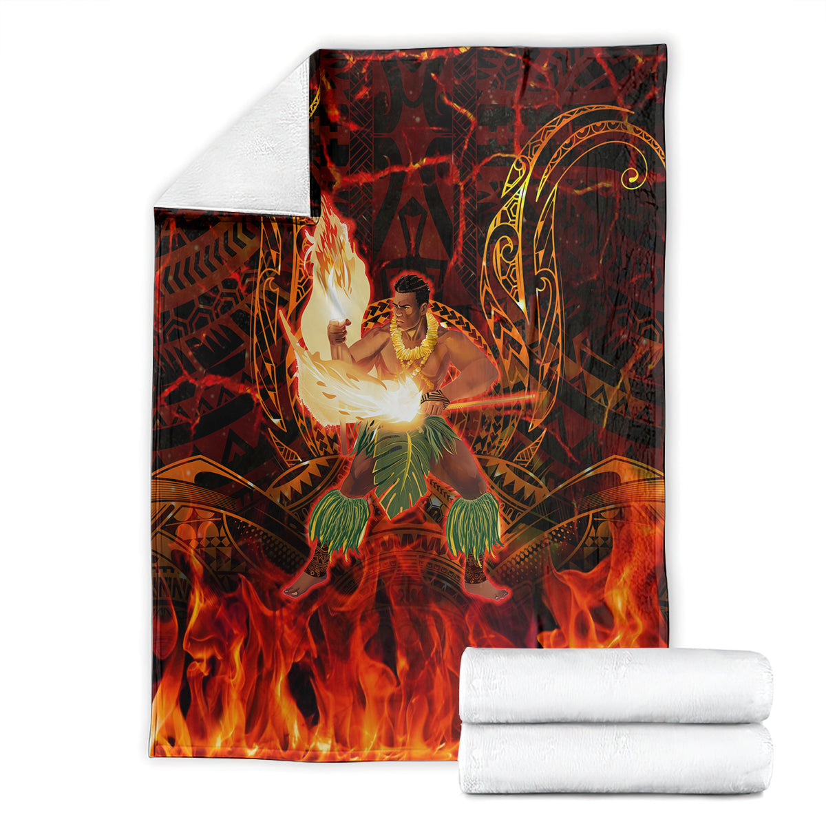 Samoa Siva Afi Festival Blanket Fire Knife Dancing