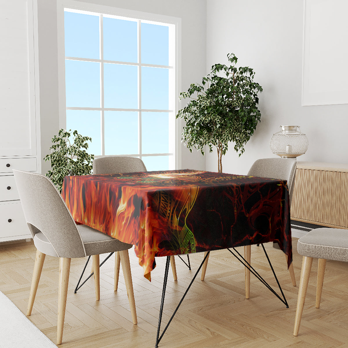 Samoa Siva Afi Festival Tablecloth Fire Knife Dancing