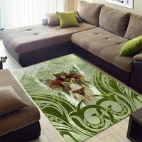 New Zealand Maori Fairy Patupaiarehe Area Rug Polynesian Style