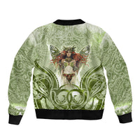 New Zealand Maori Fairy Patupaiarehe Bomber Jacket Polynesian Style LT05 - Polynesian Pride