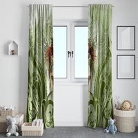 New Zealand Maori Fairy Patupaiarehe Window Curtain Polynesian Style LT05 - Polynesian Pride