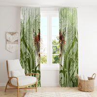 New Zealand Maori Fairy Patupaiarehe Window Curtain Polynesian Style LT05 - Polynesian Pride