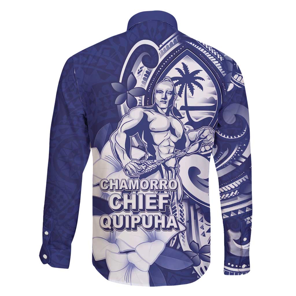 Guam Chief Quipuha Family Matching Mermaid Dress and Hawaiian Shirt Polynesian Pattern With Guasali Flowers