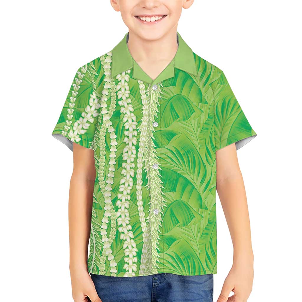 Hawaii Prince Kuhio Hawaiian Shirt Lime Green Hawaiian Lau Maia With Leis