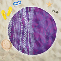 Hawaii Prince Kuhio Beach Blanket Violet Hawaiian Lau Maia With Leis