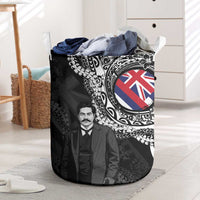 Hawaii Prince Kuhio Laundry Basket Hawaiian Maile Lei