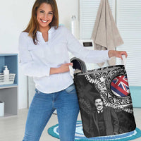Hawaii Prince Kuhio Laundry Basket Hawaiian Maile Lei