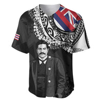 Personalised Hawaii Prince Kuhio Baseball Jersey Hawaiian Maile Lei