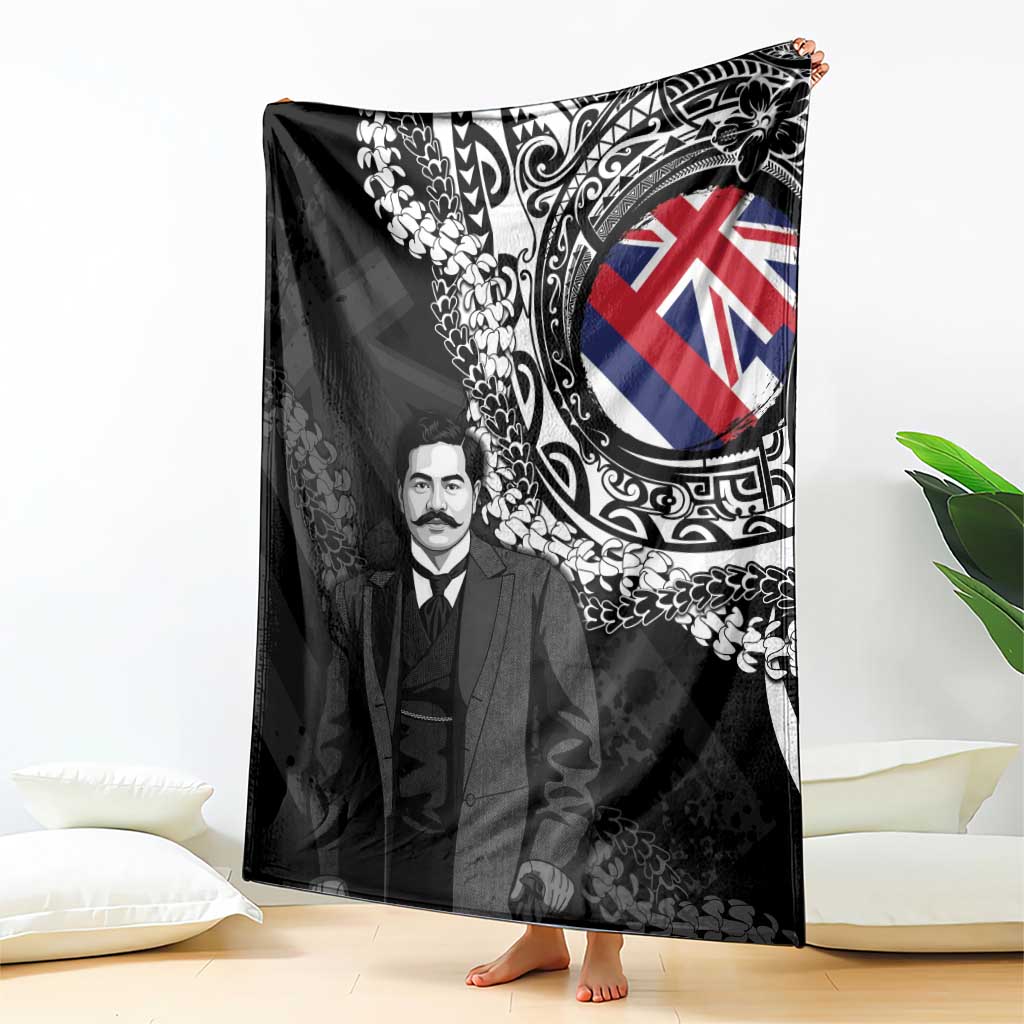 Hawaii Prince Kuhio Blanket Hawaiian Maile Lei
