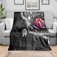 Hawaii Prince Kuhio Blanket Hawaiian Maile Lei