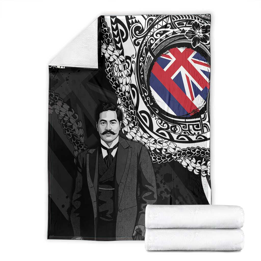 Hawaii Prince Kuhio Blanket Hawaiian Maile Lei