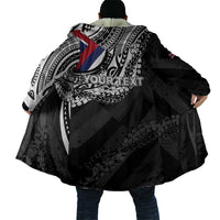 Personalised Hawaii Prince Kuhio Cloak Hawaiian Maile Lei