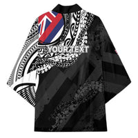 Personalised Hawaii Prince Kuhio Kimono Hawaiian Maile Lei