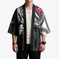 Personalised Hawaii Prince Kuhio Kimono Hawaiian Maile Lei
