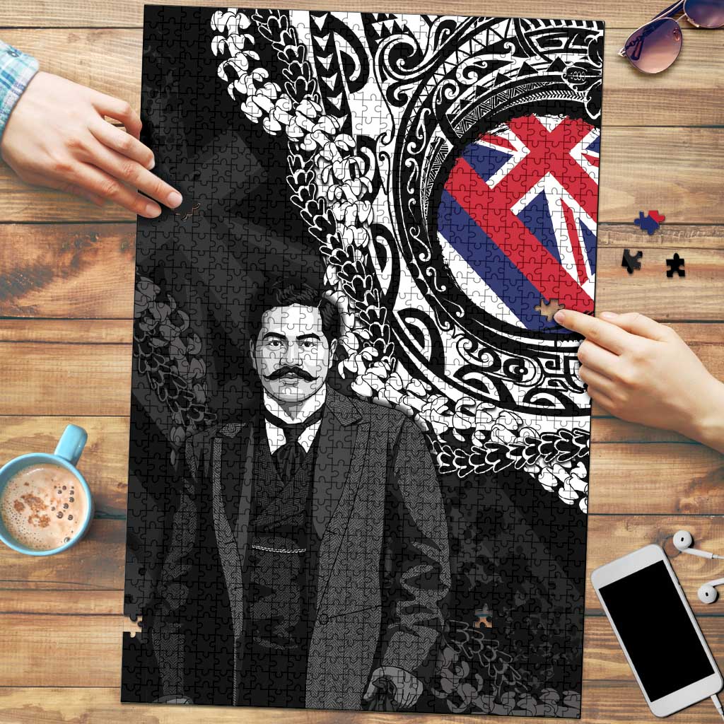 Hawaii Prince Kuhio Puzzle Hawaiian Maile Lei