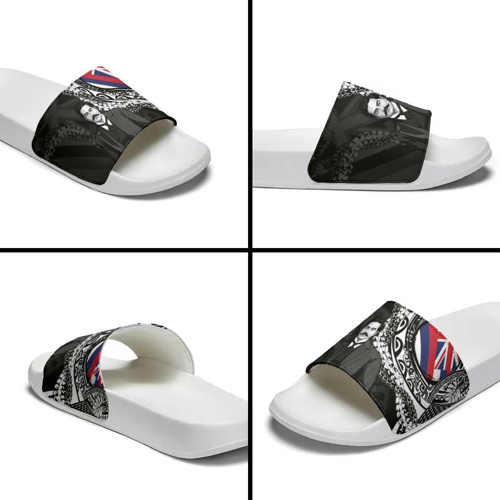 Hawaii Prince Kuhio Slide Sandals Hawaiian Maile Lei LT05 - Polynesian Pride