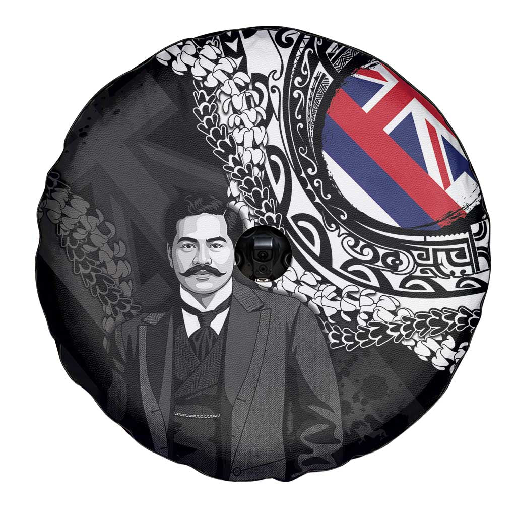 Hawaii Prince Kuhio Spare Tire Cover Hawaiian Maile Lei