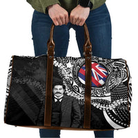 Hawaii Prince Kuhio Travel Bag Hawaiian Maile Lei LT05 Black - Polynesian Pride
