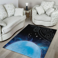 New Zealand Matariki Area Rug Pleiades Star Cluster Blue Galaxy LT05 - Polynesian Pride