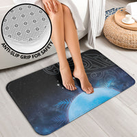New Zealand Matariki Bathroom Set Pleiades Star Cluster Blue Galaxy