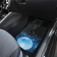 New Zealand Matariki Car Mats Pleiades Star Cluster Blue Galaxy