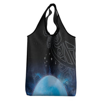 New Zealand Matariki Grocery Bag Pleiades Star Cluster Blue Galaxy