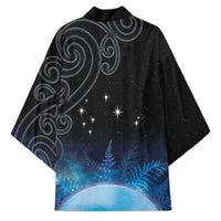 New Zealand Matariki Kimono Pleiades Star Cluster Blue Galaxy LT05 - Polynesian Pride