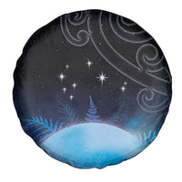 New Zealand Matariki Spare Tire Cover Pleiades Star Cluster Blue Galaxy LT05 - Polynesian Pride